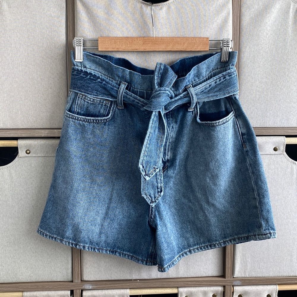 Joes Jeans paperbag high waisted shorts